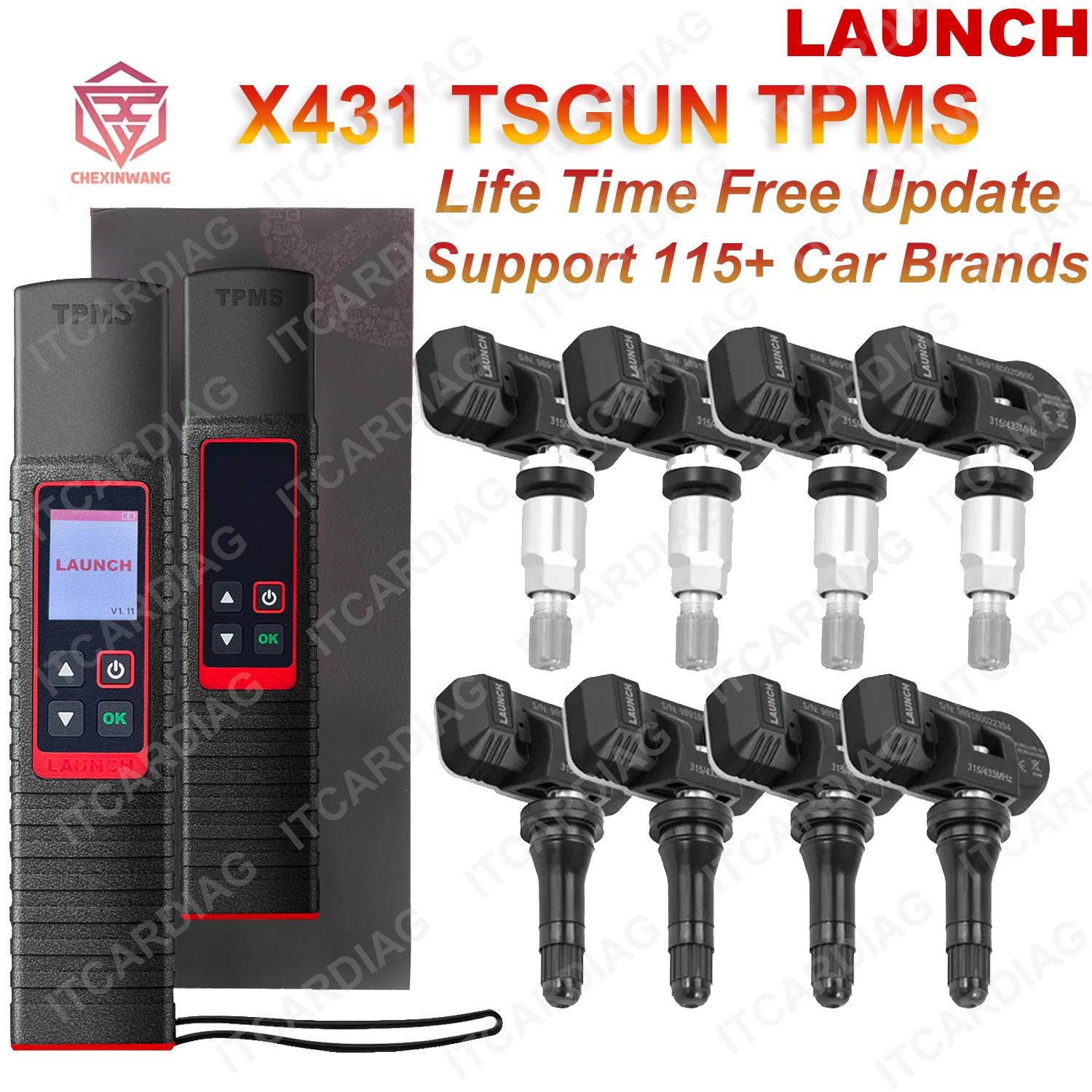 Launch X431 TSGUN TPMS 433 + 315MHZ RF  X-431 TSGUN ڵ Ÿ̾ з  α׷   TS-GUN, 2 in 1